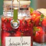Ljuvlig jordgubbssalsa Ljuvlig jordgubbssalsa