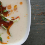 Palsternacksoppa med tomatolja Palsternacksoppa med tomatolja