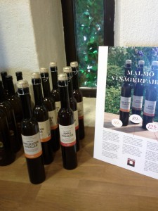 Vinäger från Malmö vinägerfabrik på Olof Victors
